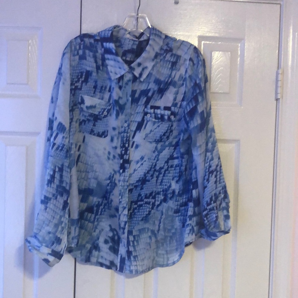 Calvin Klein blouse.  Size Large.